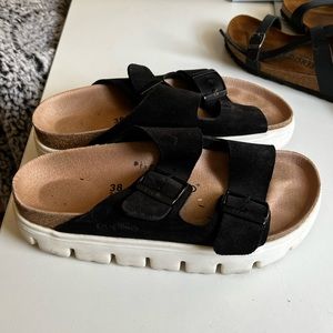 Platform Birkenstock size 38